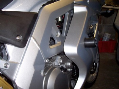 Padací chrániče, Suzuki SV650 K3-, černé
